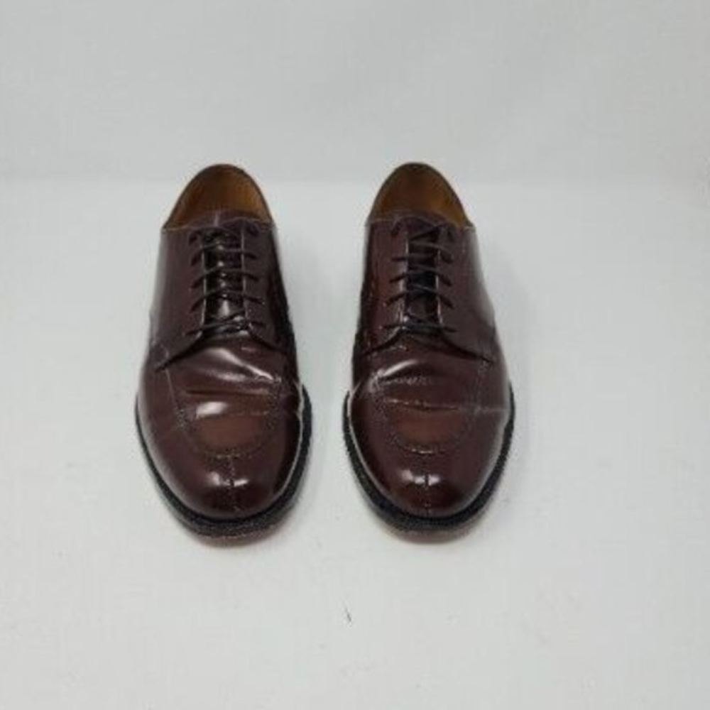 Cole Haan Shoes Men's‎ 9 D Brown Derby Blucher Lace Up Split Toe Dress Oxfords